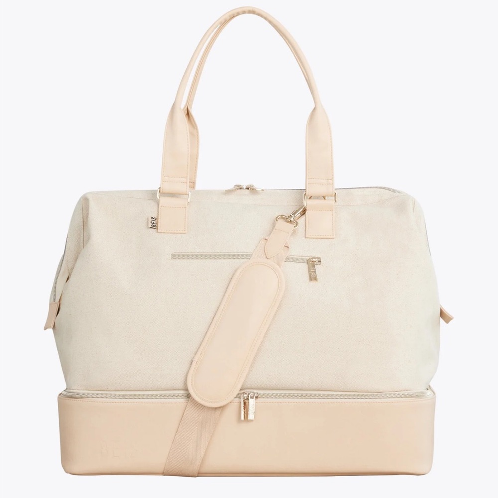 **SOLD** BÈIS The Weekender in Beige